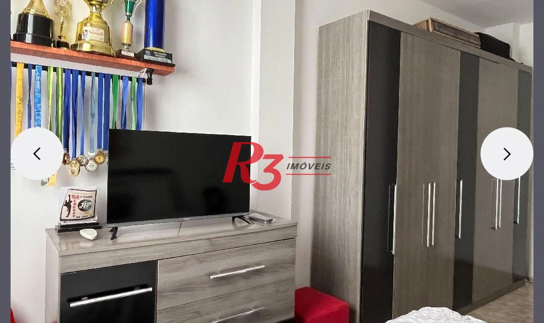 Apartamento com 2 dormitórios à venda, 70 m² por R$ 300.000,00 - Areia Branca - Santos/SP
