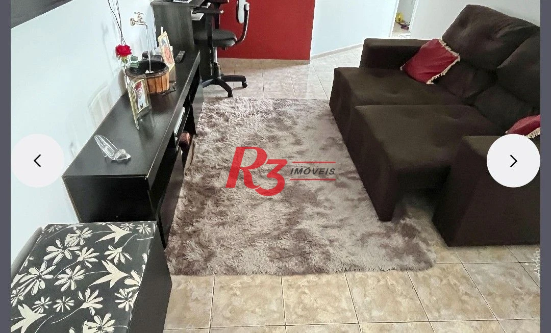 Apartamento com 2 dormitórios à venda, 70 m² por R$ 300.000,00 - Areia Branca - Santos/SP