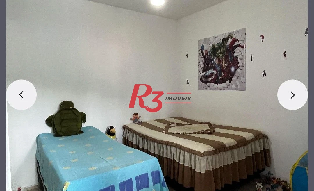 Apartamento com 2 dormitórios à venda, 70 m² por R$ 300.000,00 - Areia Branca - Santos/SP