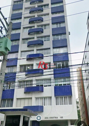 Apartamento com 2 dormitórios à venda, 70 m² por R$ 465.000,00 - José Menino - Santos/SP