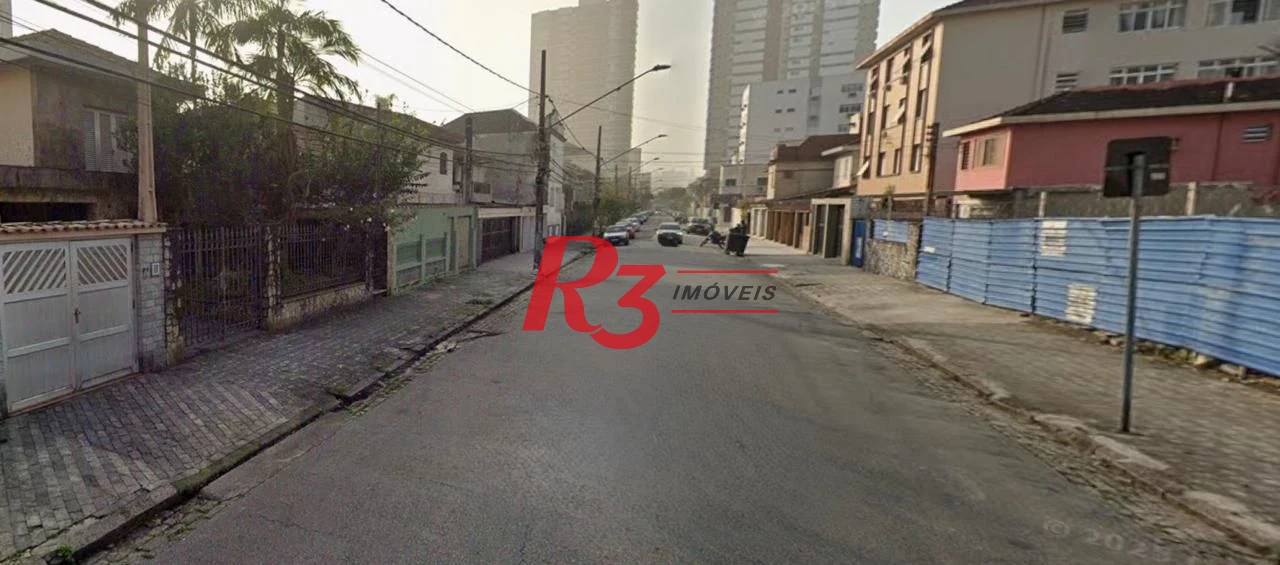 Terreno à venda, 300 m² por R$ 1.600.000,00 - Campo Grande - Santos/SP