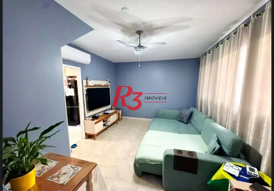 Village com 2 dormitórios à venda, 104 m² por R$ 590.000,00 - Marapé - Santos/SP