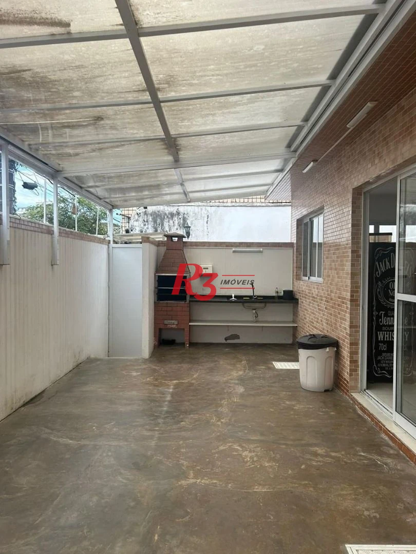 Village com 2 dormitórios à venda, 104 m² por R$ 590.000,00 - Marapé - Santos/SP