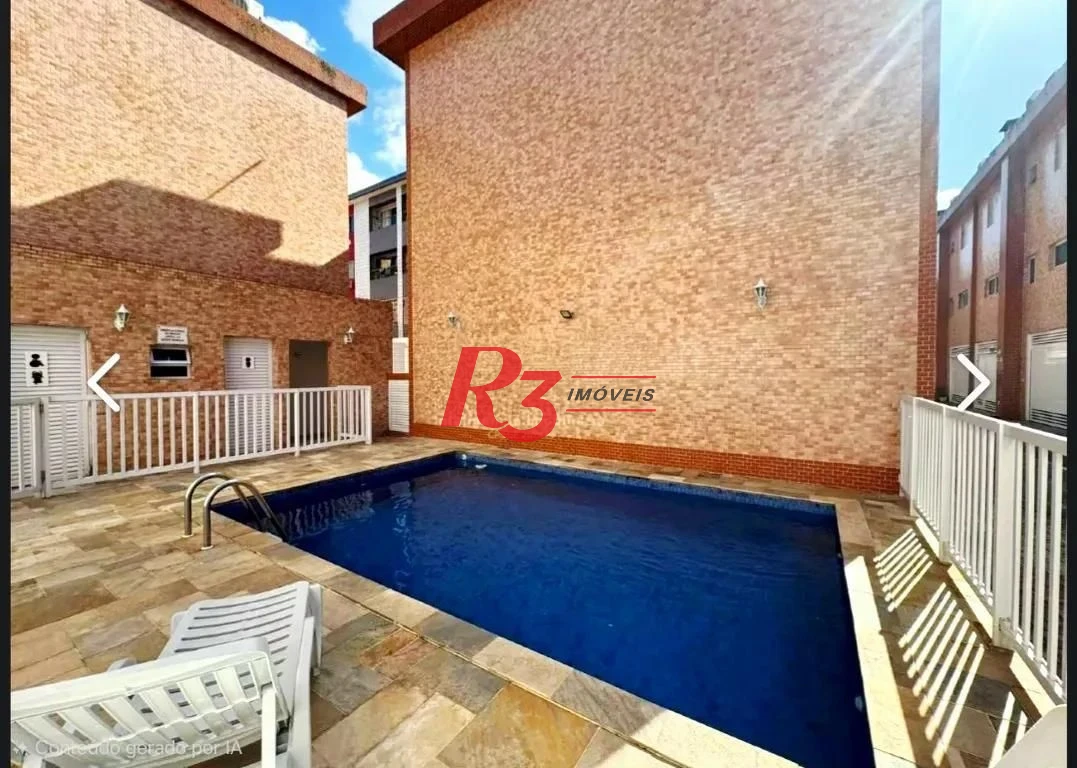 Village com 2 dormitórios à venda, 104 m² por R$ 590.000,00 - Marapé - Santos/SP