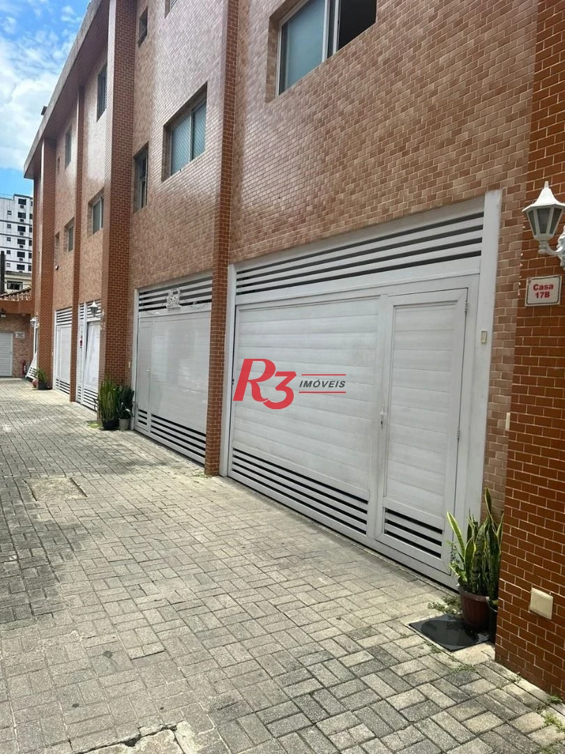 Village com 2 dormitórios à venda, 104 m² por R$ 590.000,00 - Marapé - Santos/SP