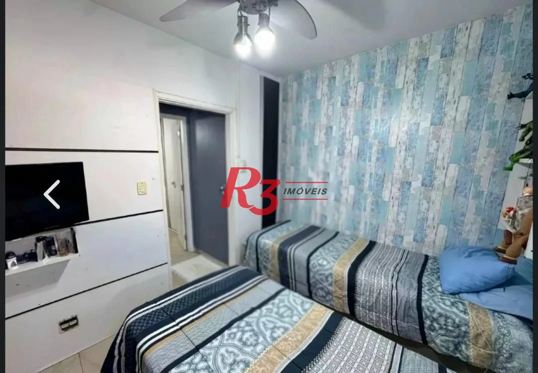 Village com 2 dormitórios à venda, 104 m² por R$ 590.000,00 - Marapé - Santos/SP