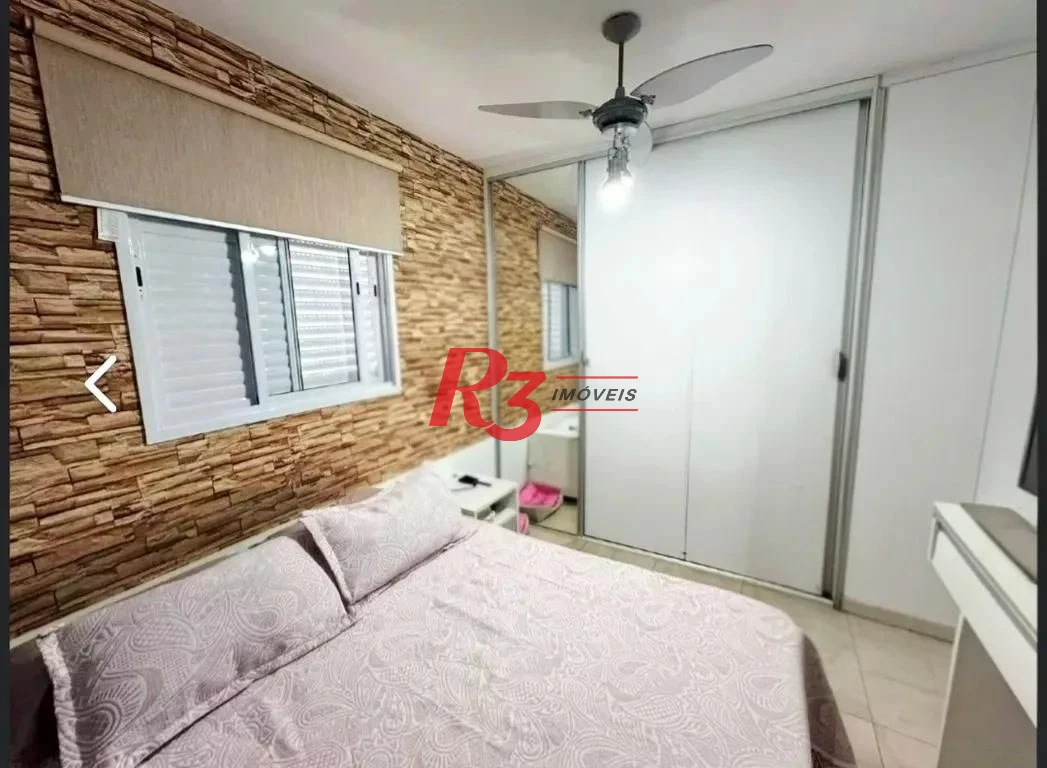 Village com 2 dormitórios à venda, 104 m² por R$ 590.000,00 - Marapé - Santos/SP