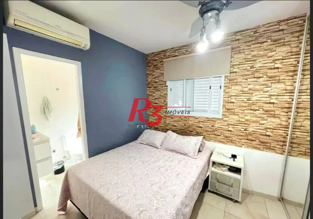 Village com 2 dormitórios à venda, 104 m² por R$ 590.000,00 - Marapé - Santos/SP