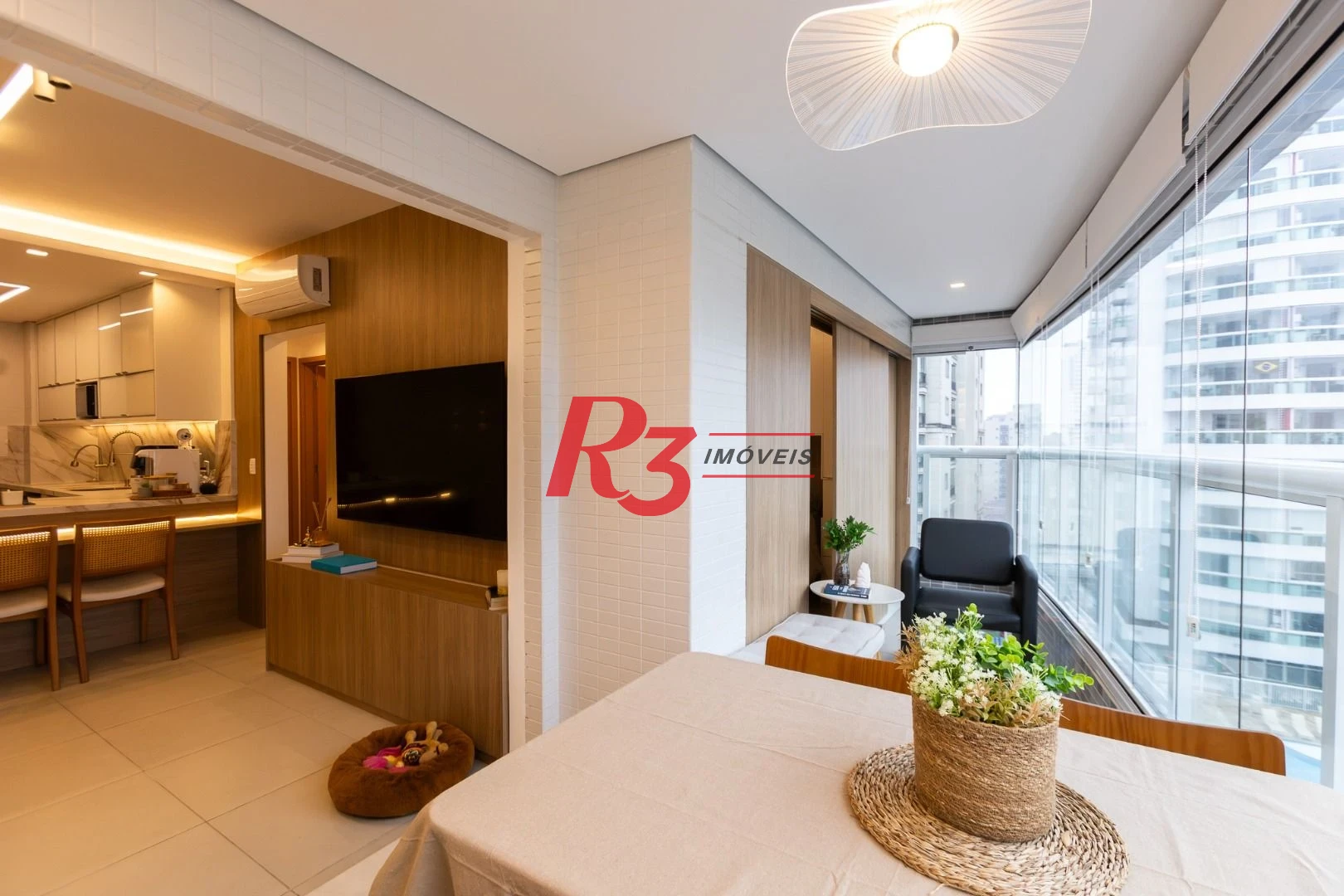 Apartamento com 2 dormitórios à venda, 65 m² por R$ 1.100.000,00 - Boqueirão - Santos/SP