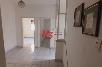 Apartamento com 2 dormitórios à venda, 55 m² por R$ 435.000,00 - Boqueirão - Santos/SP