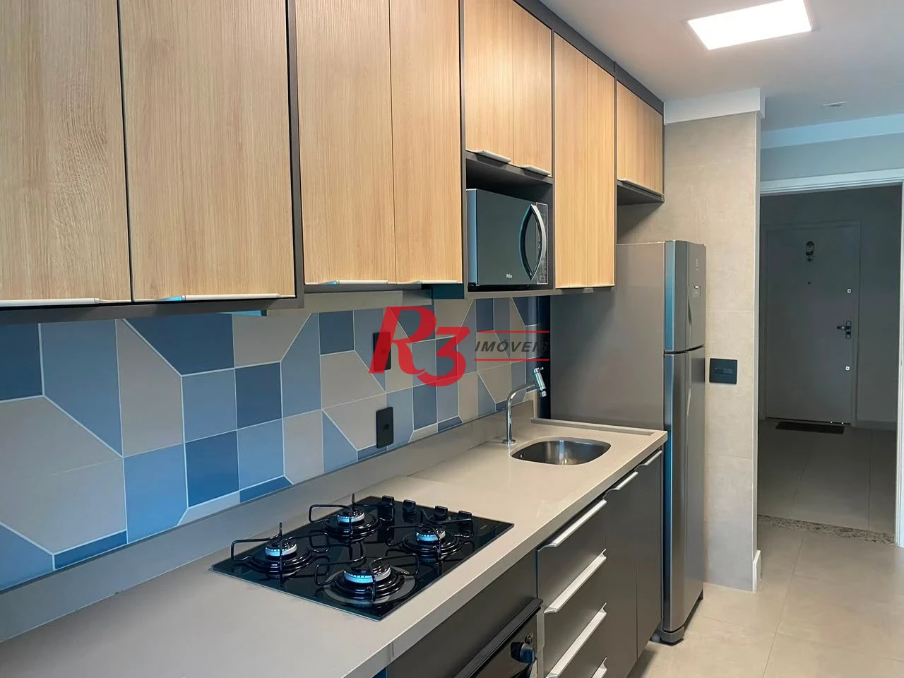 Apartamento com 1 dormitório para alugar, 48 m² por R$ 4.200,02/mês - José Menino - Santos/SP