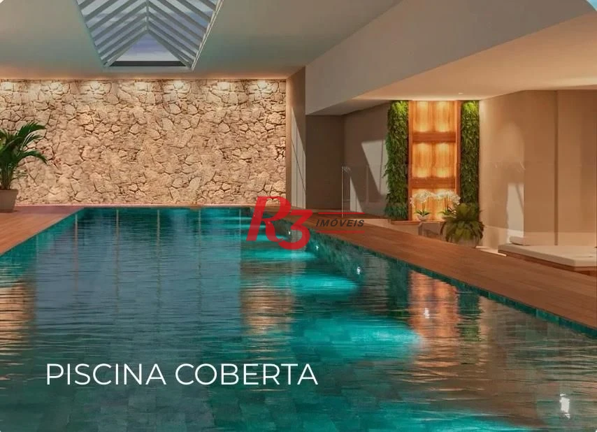 Apartamento com 3 dormitórios à venda, 218 m² por R$ 4.400.000,00 - Ponta da Praia - Santos/SP