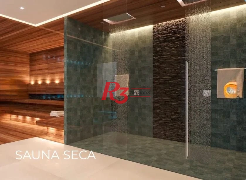Apartamento com 3 dormitórios à venda, 218 m² por R$ 4.400.000,00 - Ponta da Praia - Santos/SP