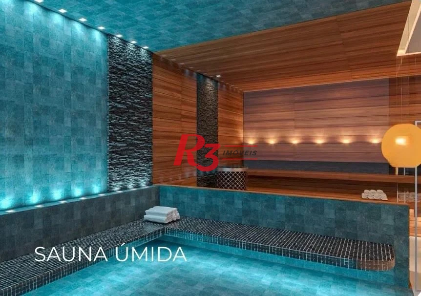 Apartamento com 3 dormitórios à venda, 218 m² por R$ 4.400.000,00 - Ponta da Praia - Santos/SP