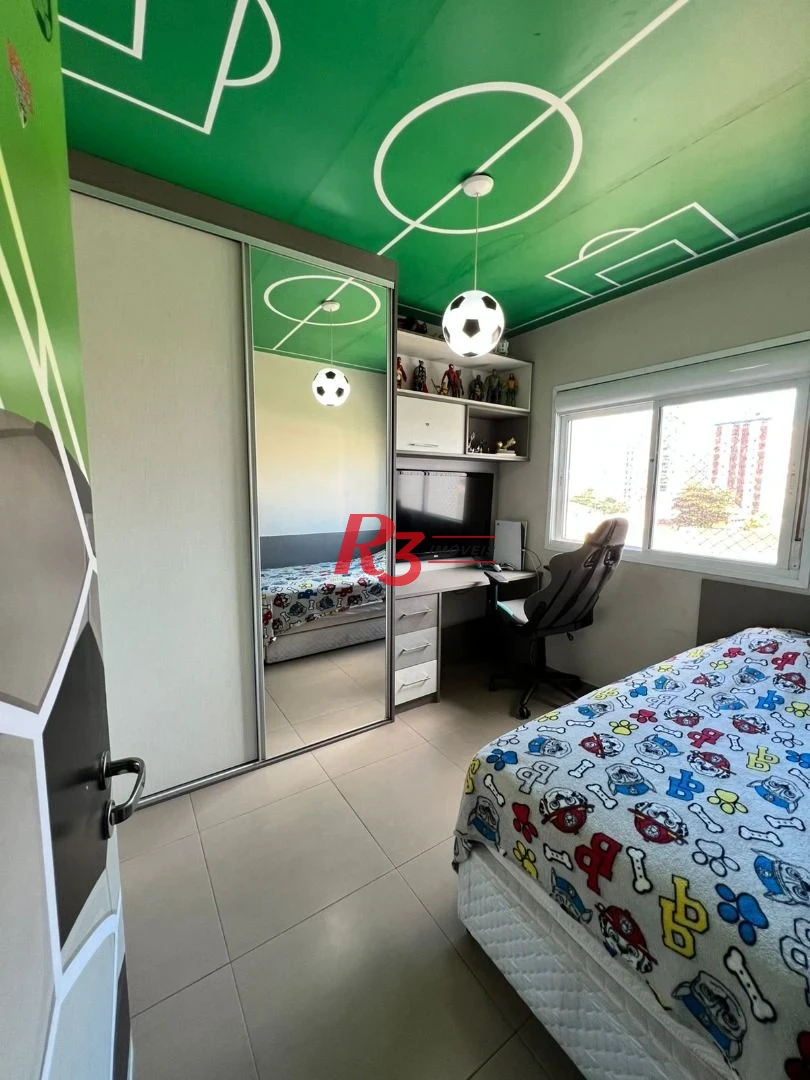Apartamento com 3 dormitórios à venda, 111 m² por R$ 1.280.000,00 - Ponta da Praia - Santos/SP