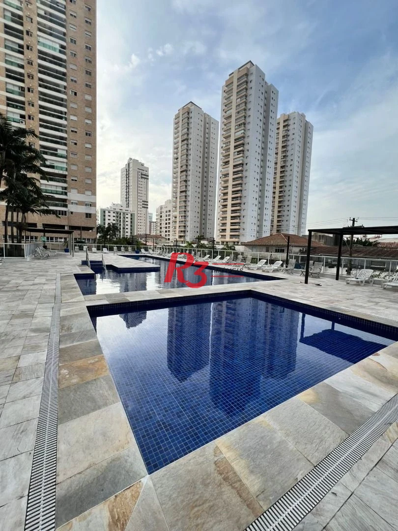 Apartamento com 3 dormitórios à venda, 111 m² por R$ 1.280.000,00 - Ponta da Praia - Santos/SP