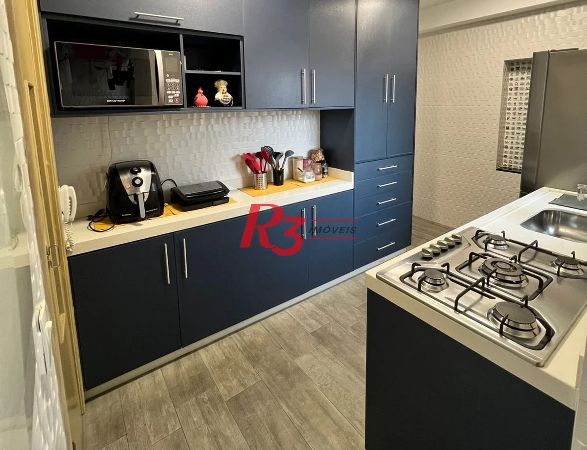 Apartamento com 3 dormitórios à venda, 111 m² por R$ 1.280.000,00 - Ponta da Praia - Santos/SP