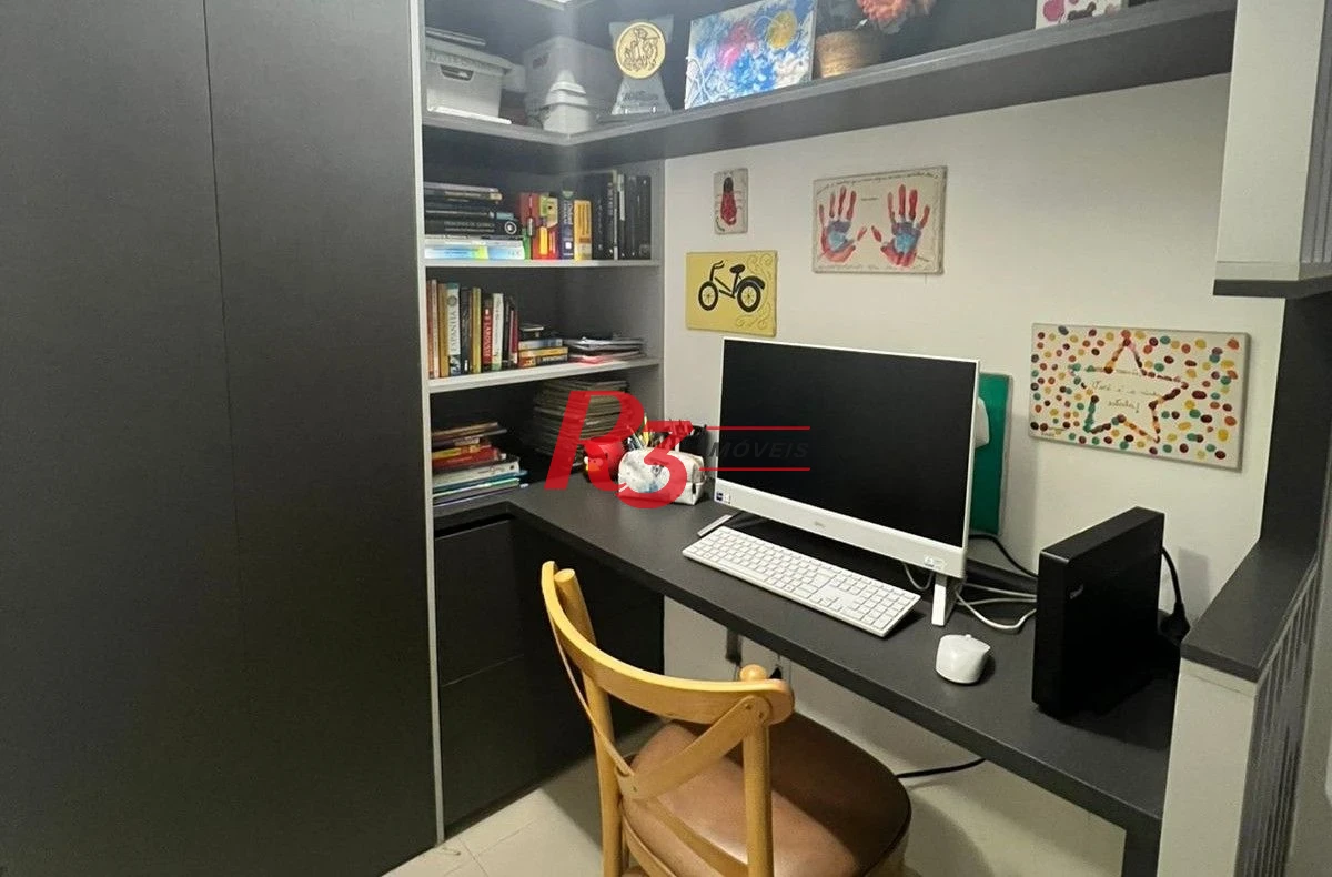 Apartamento com 3 dormitórios à venda, 111 m² por R$ 1.280.000,00 - Ponta da Praia - Santos/SP