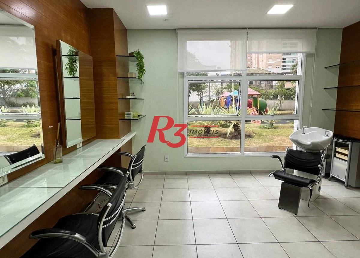 Apartamento com 3 dormitórios à venda, 111 m² por R$ 1.280.000,00 - Ponta da Praia - Santos/SP