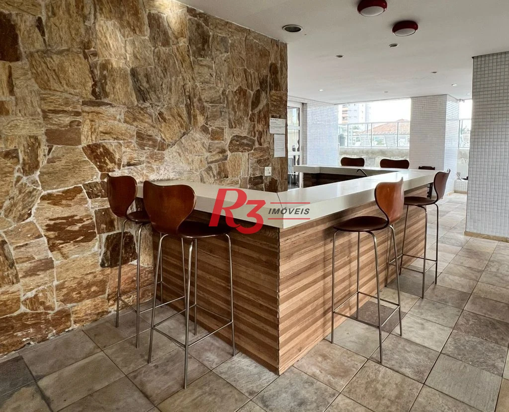 Apartamento com 3 dormitórios à venda, 111 m² por R$ 1.280.000,00 - Ponta da Praia - Santos/SP