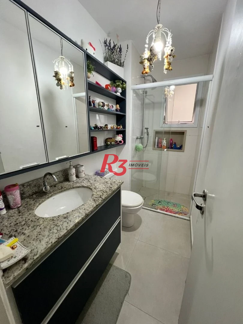 Apartamento com 3 dormitórios à venda, 111 m² por R$ 1.280.000,00 - Ponta da Praia - Santos/SP