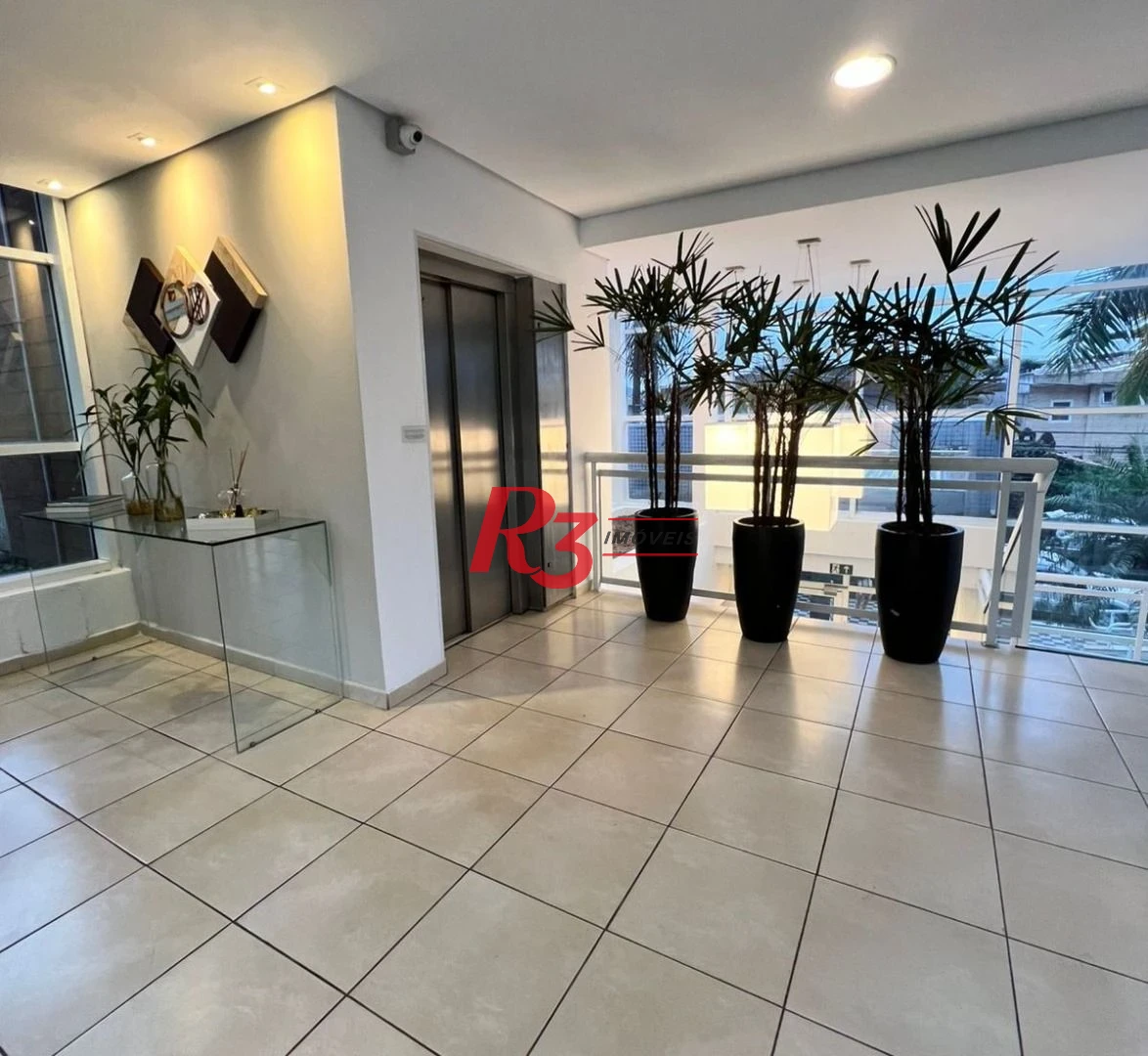 Apartamento com 3 dormitórios à venda, 111 m² por R$ 1.280.000,00 - Ponta da Praia - Santos/SP