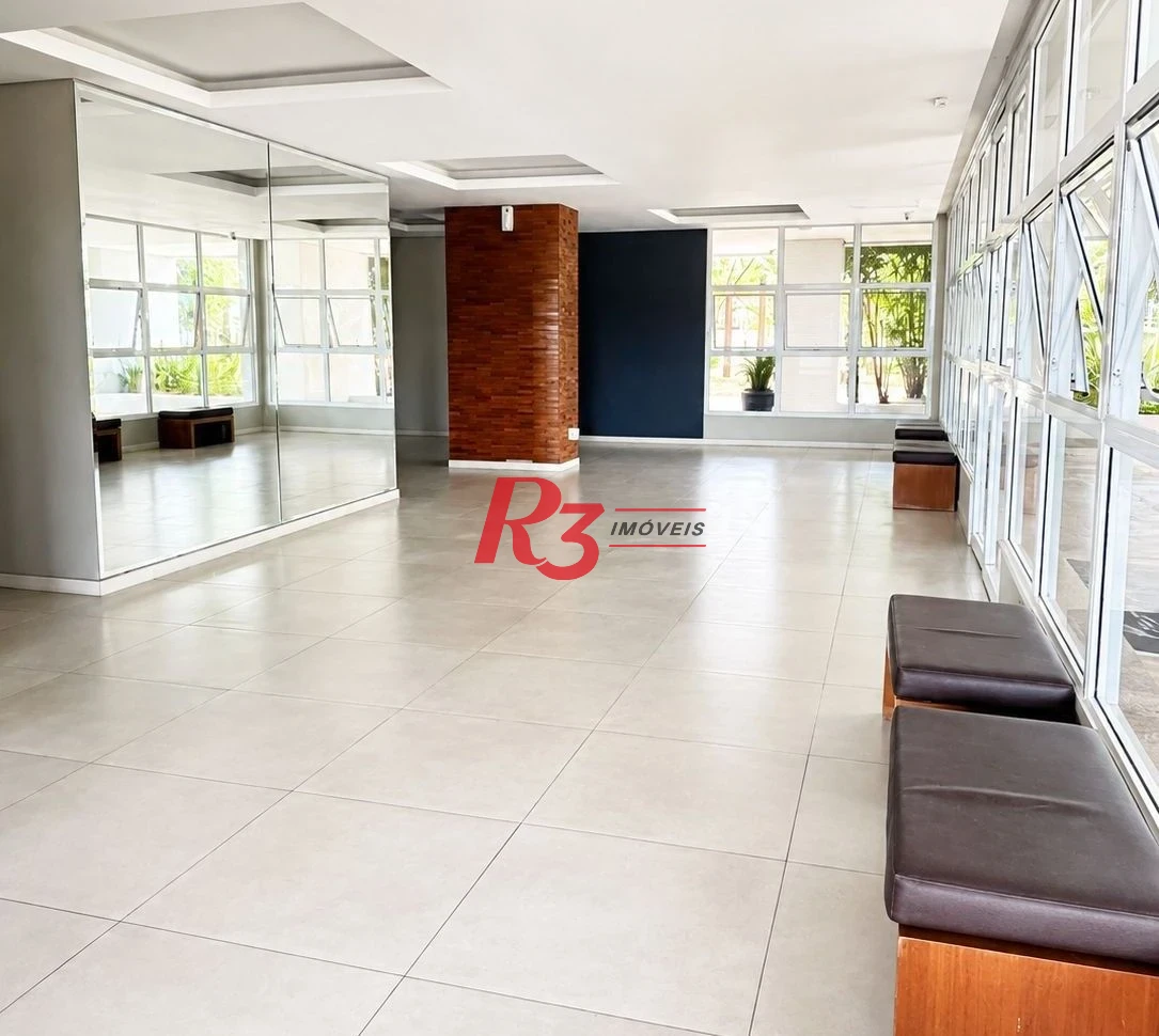Apartamento com 3 dormitórios à venda, 111 m² por R$ 1.280.000,00 - Ponta da Praia - Santos/SP