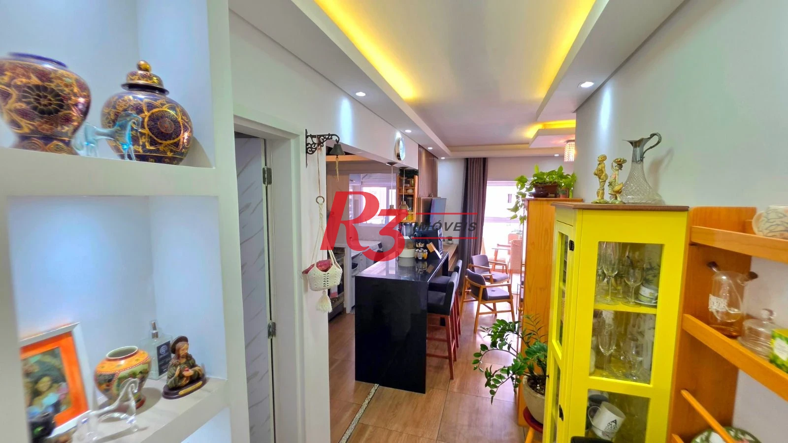 Apartamento com 1 dormitório à venda, 58 m² por R$ 690.000,00 - Ponta da Praia - Santos/SP