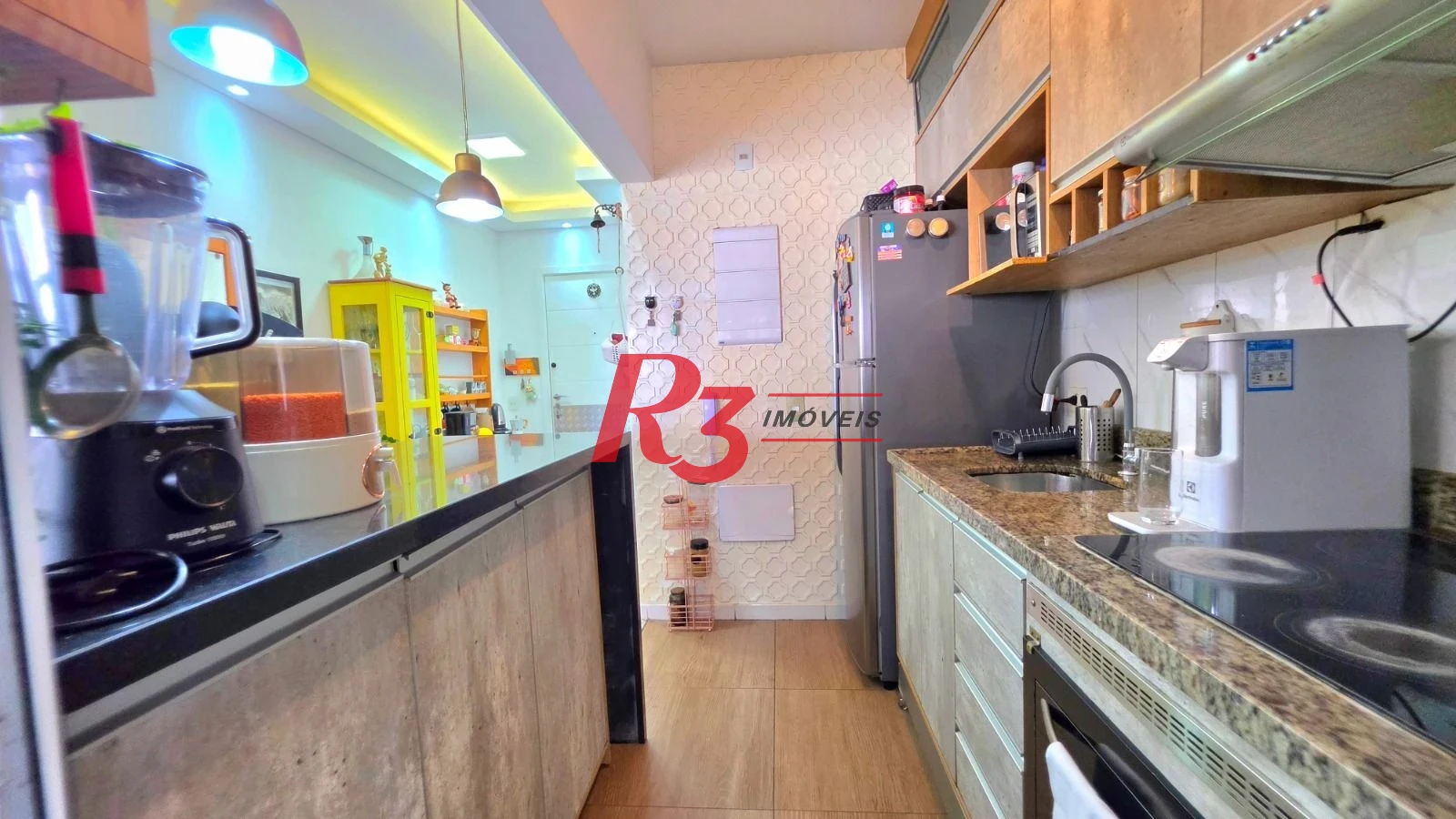 Apartamento com 1 dormitório à venda, 58 m² por R$ 690.000,00 - Ponta da Praia - Santos/SP