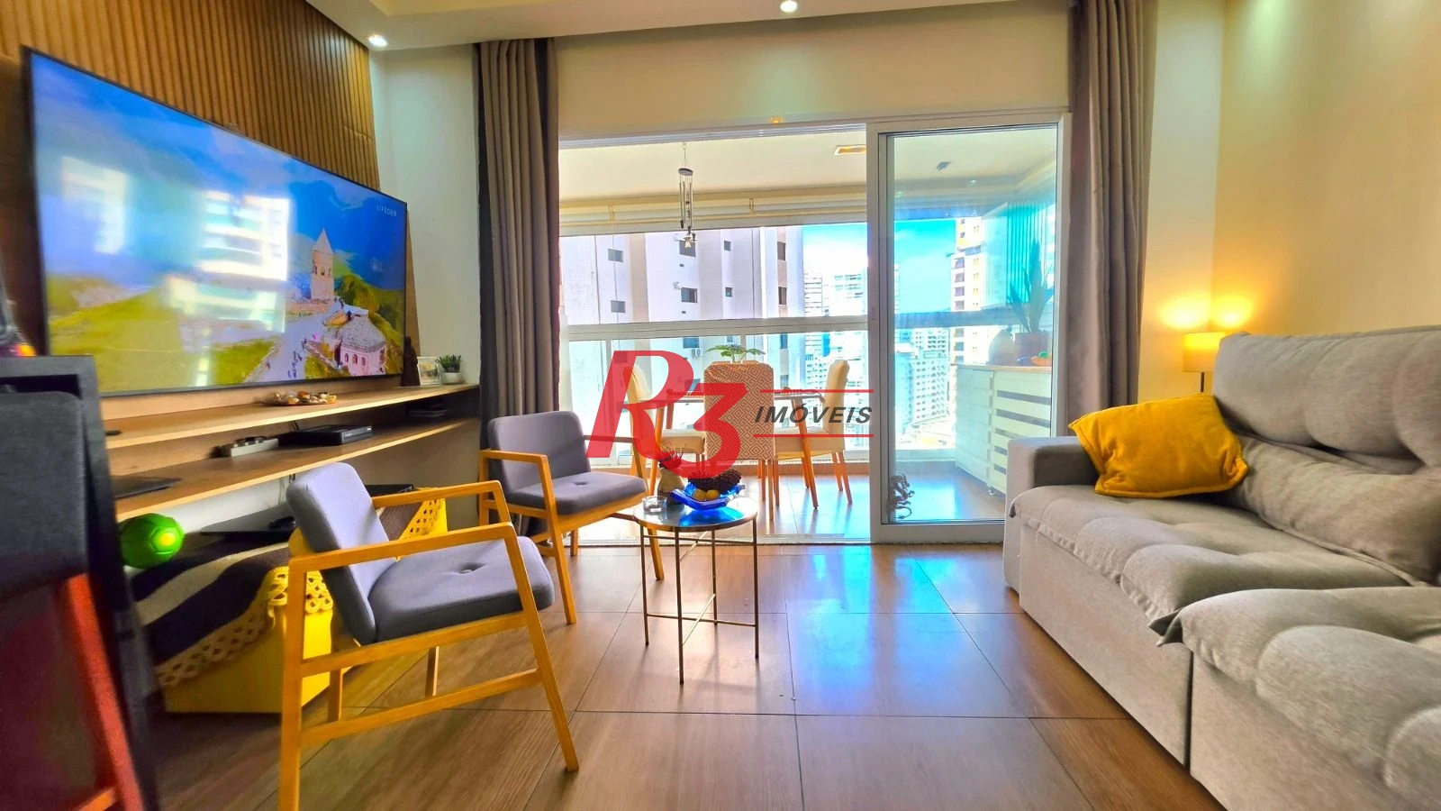 Apartamento com 1 dormitório à venda, 58 m² por R$ 690.000,00 - Ponta da Praia - Santos/SP