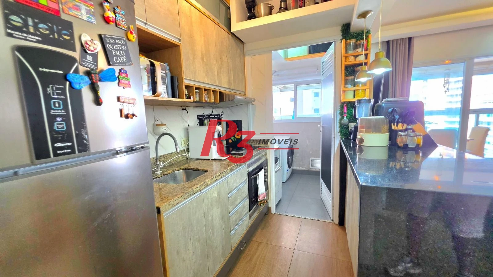Apartamento com 1 dormitório à venda, 58 m² por R$ 690.000,00 - Ponta da Praia - Santos/SP