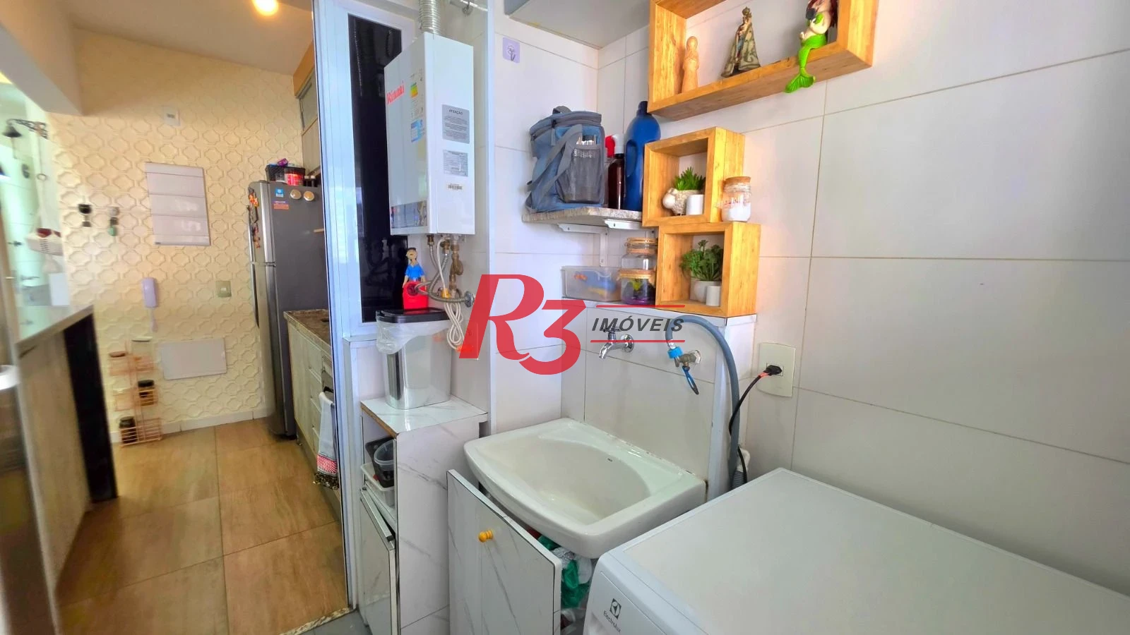 Apartamento com 1 dormitório à venda, 58 m² por R$ 690.000,00 - Ponta da Praia - Santos/SP