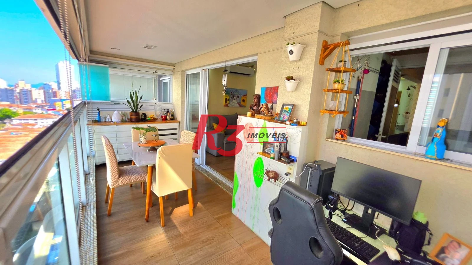 Apartamento com 1 dormitório à venda, 58 m² por R$ 690.000,00 - Ponta da Praia - Santos/SP