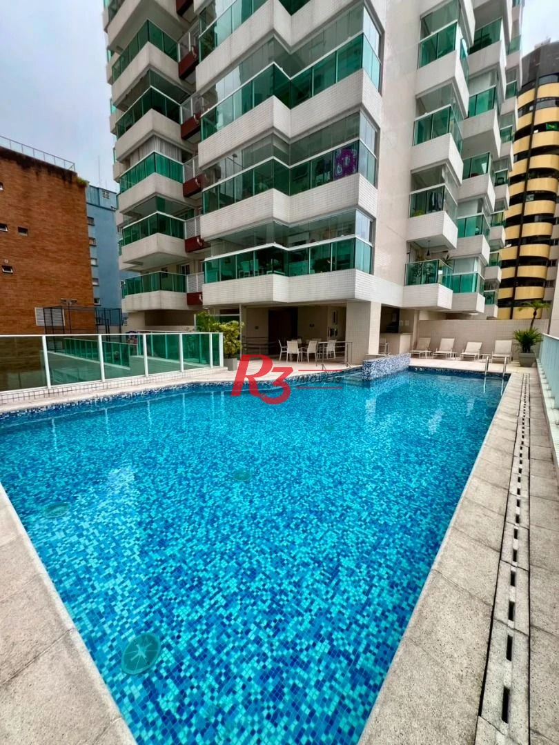 Apartamento com 2 dormitórios à venda, 69 m² por R$ 1.390.000,00 - Gonzaga - Santos/SP