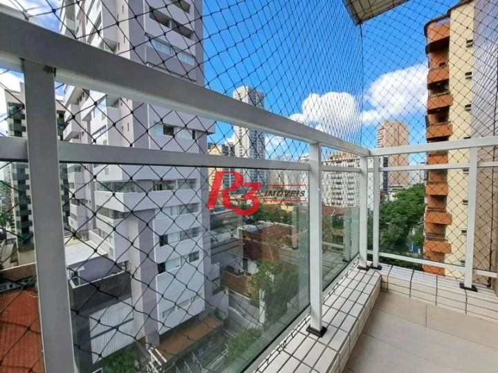 Apartamento com 2 dormitórios à venda, 103 m² por R$ 1.080.000,00 - Gonzaga - Santos/SP