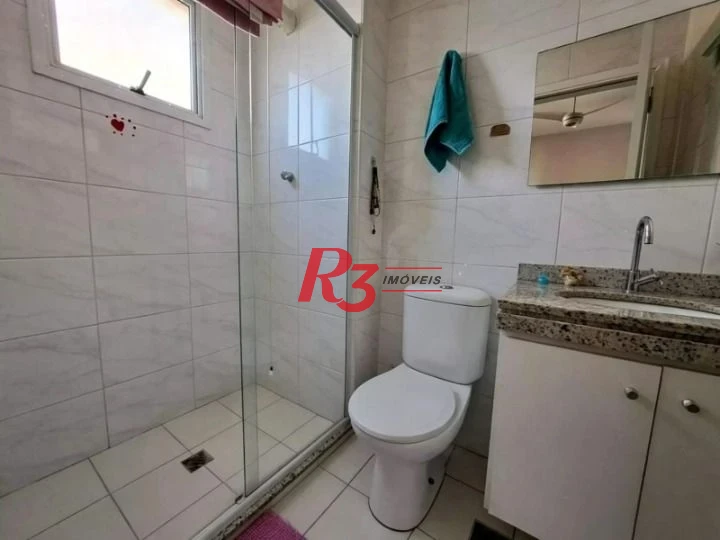 Apartamento com 2 dormitórios à venda, 103 m² por R$ 1.080.000,00 - Gonzaga - Santos/SP