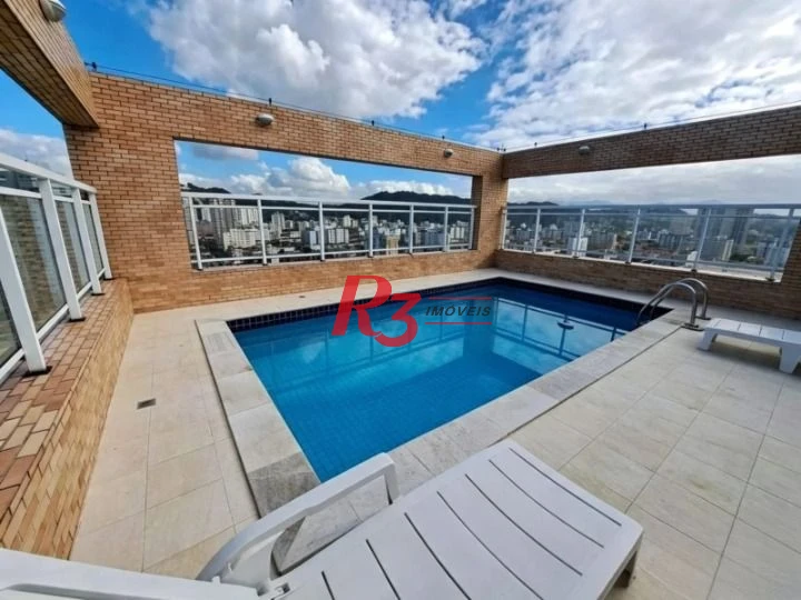 Apartamento com 2 dormitórios à venda, 103 m² por R$ 1.080.000,00 - Gonzaga - Santos/SP