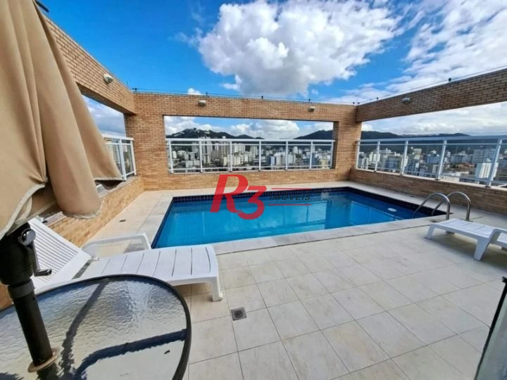Apartamento com 2 dormitórios à venda, 103 m² por R$ 1.080.000,00 - Gonzaga - Santos/SP