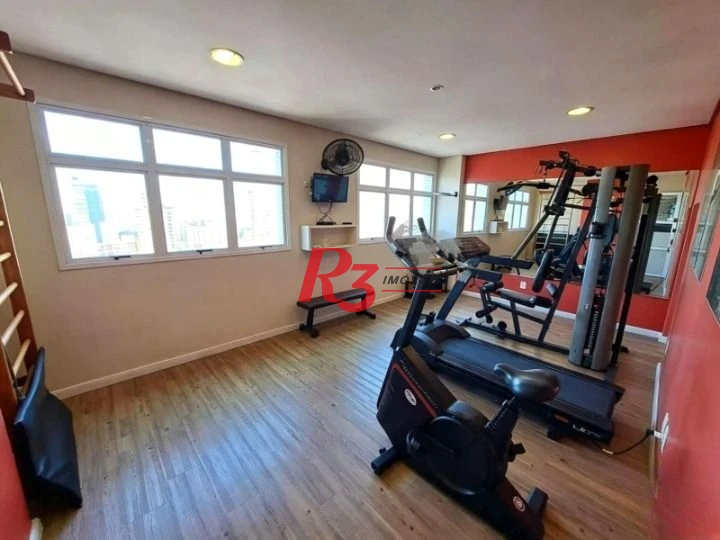 Apartamento com 2 dormitórios à venda, 103 m² por R$ 1.080.000,00 - Gonzaga - Santos/SP