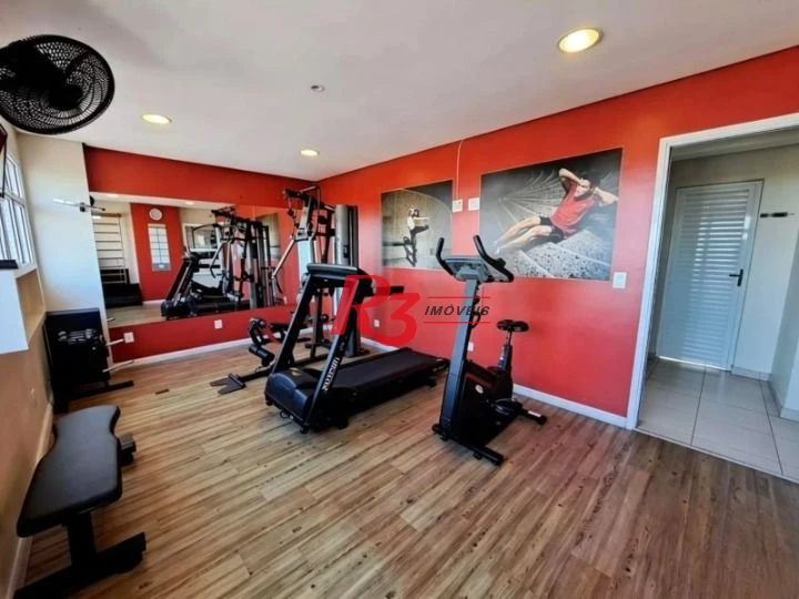 Apartamento com 2 dormitórios à venda, 103 m² por R$ 1.080.000,00 - Gonzaga - Santos/SP