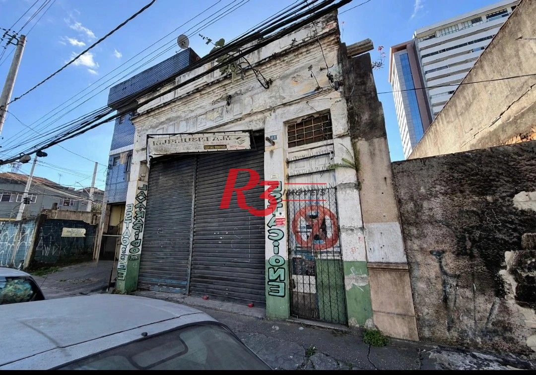 Galpão para alugar, 186 m² por R$ 6.282,00/mês - Paquetá - Santos/SP