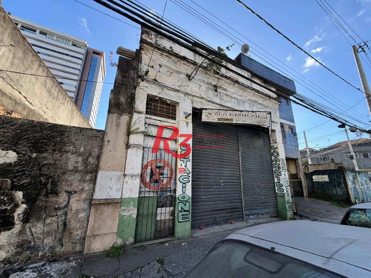 Galpão para alugar, 186 m² por R$ 6.282,00/mês - Paquetá - Santos/SP