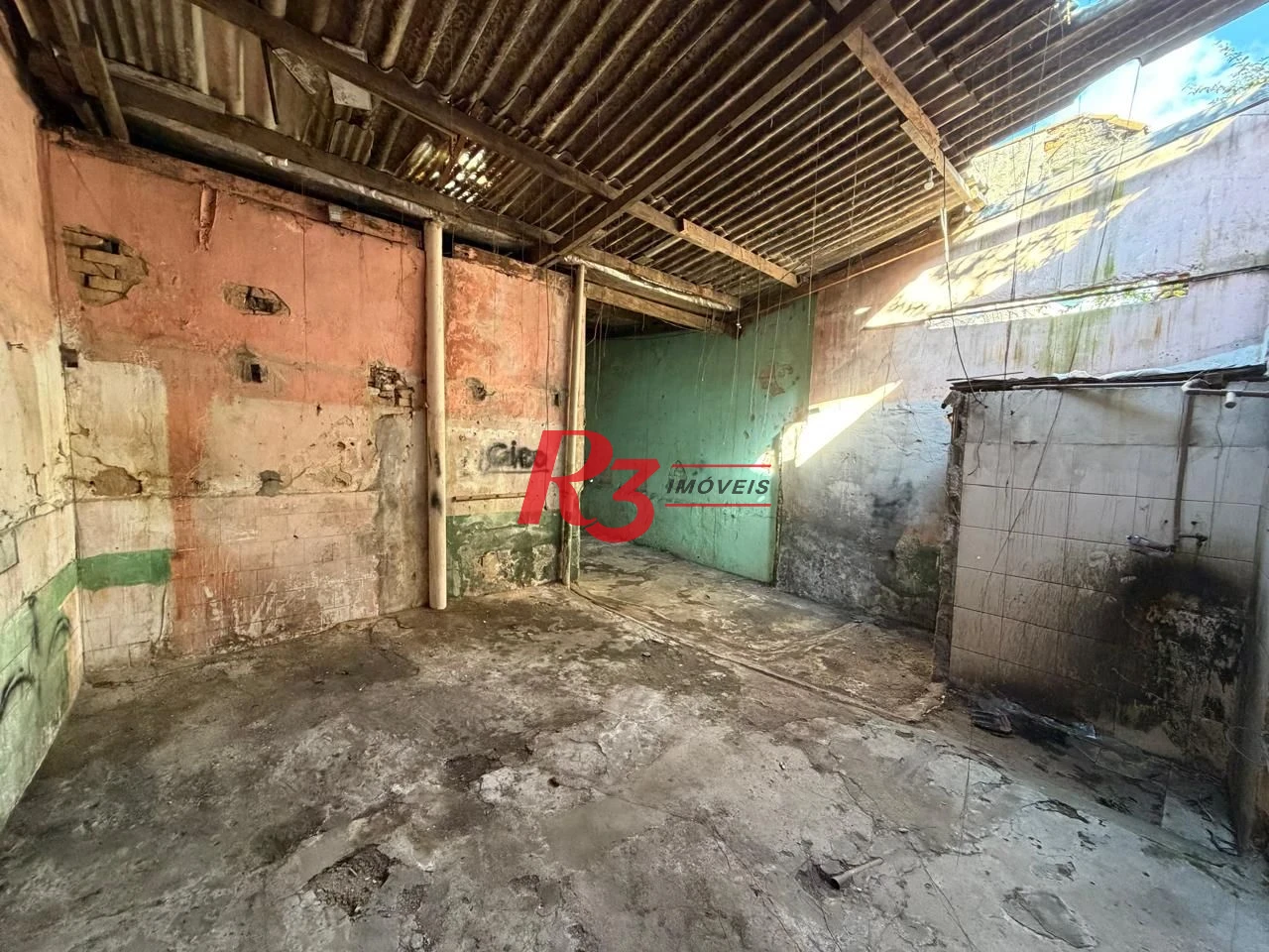 Galpão para alugar, 186 m² por R$ 6.282,00/mês - Paquetá - Santos/SP
