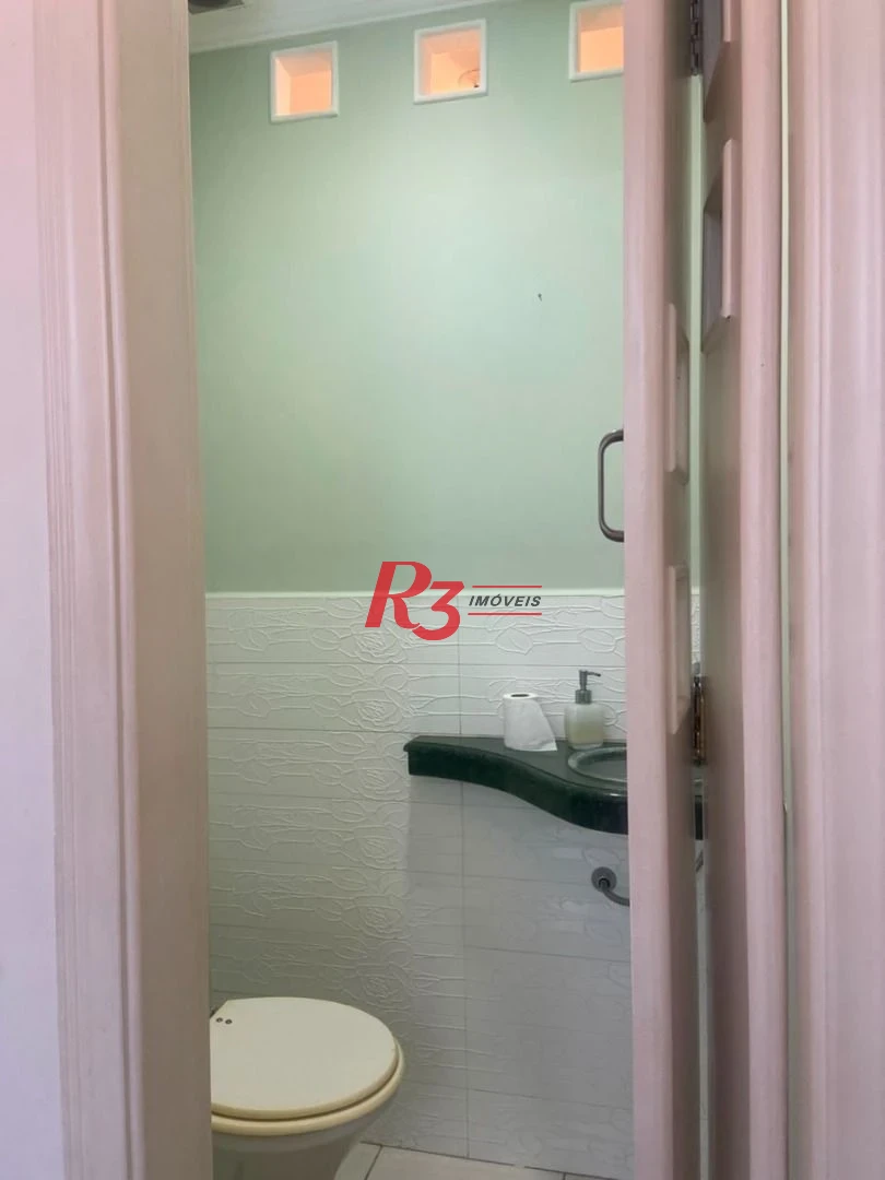 Apartamento com 2 dormitórios para alugar, 127 m² por R$ 7.000,00/mês - Boqueirão - Santos/SP
