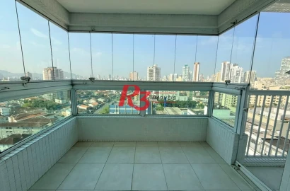 Apartamento com 1 dormitório à venda, 60 m² por R$ 599.000,00 - José Menino - Santos/SP