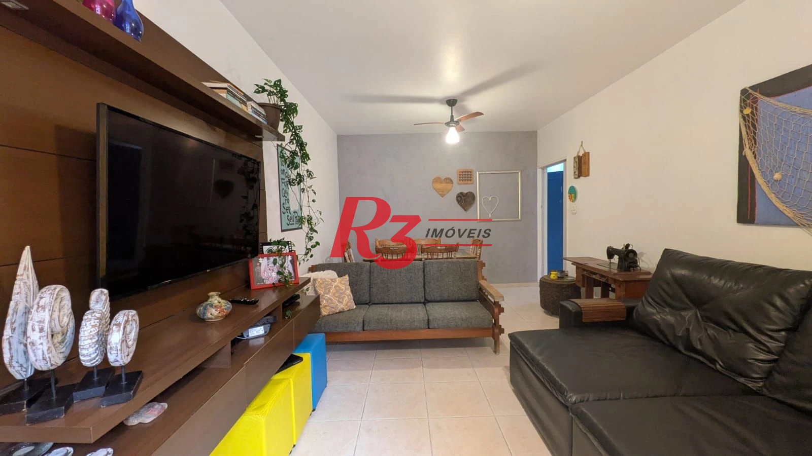 Apartamento com 3 dormitórios à venda, 137 m² por R$ 647.000,00 - Boqueirão - Santos/SP