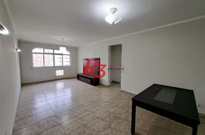 Apartamento com 2 dormitórios à venda, 120 m² por R$ 780.000,00 - Boqueirão - Santos/SP