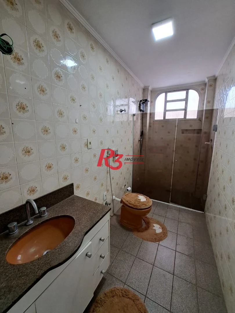 Apartamento com 2 dormitórios à venda, 120 m² por R$ 780.000,00 - Boqueirão - Santos/SP