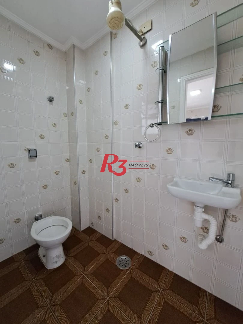 Apartamento com 2 dormitórios à venda, 120 m² por R$ 780.000,00 - Boqueirão - Santos/SP