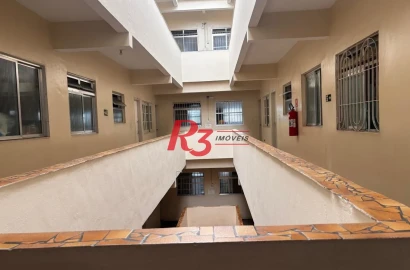 Apartamento com 2 dormitórios à venda, 54 m² por R$ 300.000,00 - Centro - São Vicente/SP